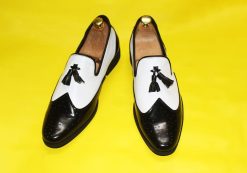 Giày Tây Nam Loafer Da Bò Thật. Mã Số: T359