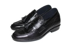 Giày Tây Nam Loafer Da Bò Vân Cá Sấu. Mã Số: T366