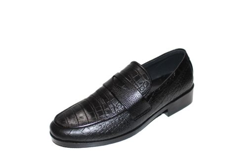 Giày Tây Nam Loafer Da Bò Thật Vân Cá Sấu. Mã Số: T365 - Hình ảnh 2