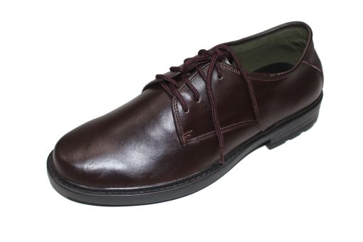 Giày Tây Nam Oxford Mũi Tròn Da Bò Thật. Mã Số: T370 - Hình ảnh 4