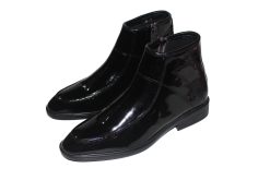 Giày Zipper Boots Nam Da Bò Thật . Mã số: B346