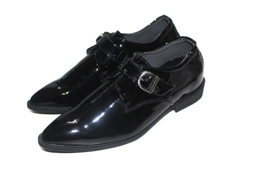 Giày Tây Nam Loafer Da Bò Bóng Mũi Nhọn. Mã Số: T373 - Hình ảnh 2