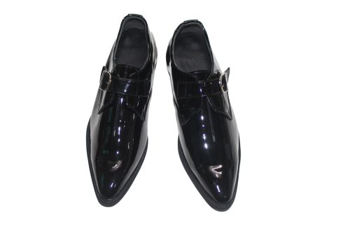 Giày Tây Nam Loafer Da Bò Bóng Mũi Nhọn. Mã Số: T373